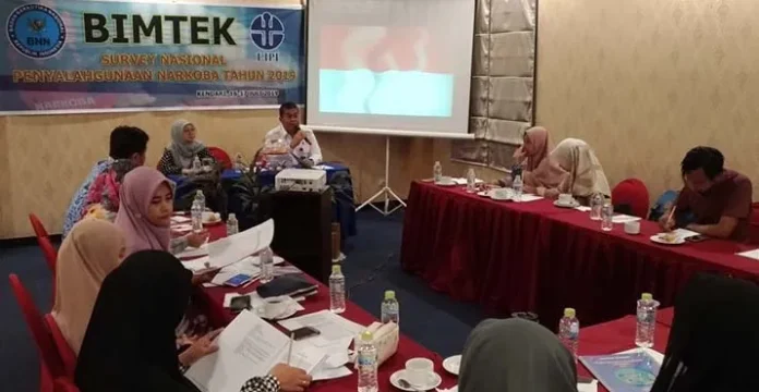 bimtek_bnnpsultra BNNP Sultra Gelar Bimtek Survei Penyalahgunaan Narkoba