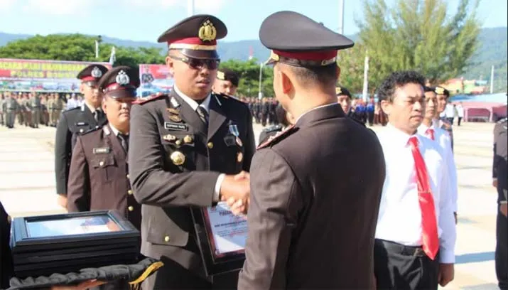 HUT Bhayangkara, 18 Personel Polres Bombana Diterima Penghargaan