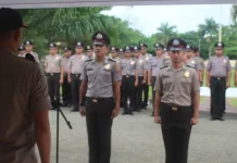 HUT Bhayangkara ke-73, 36 Personel Polres Bombana Naik Pangkat HUT Bhayangkara ke-73, 36 Personel Polres Bombana Naik Pangkat