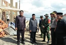 Bupati Butur Tinjau Lokasi TNI Membangun Desa Bupati Butur Tinjau Lokasi TNI Membangun Desa