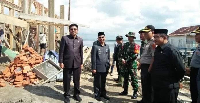 Bupati Butur Tinjau Lokasi TNI Membangun Desa