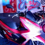 Lima Motor Honda Livery PSM Makassar Hadir di Kendari Lima Motor Honda Livery PSM Makassar Hadir di Kendari