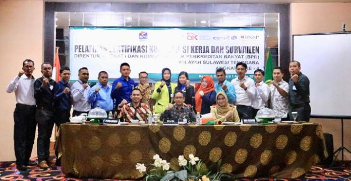 Unsur Pengurus BPR se-Sultra Ikuti Sertifikasi Peningkatan Kompetensi