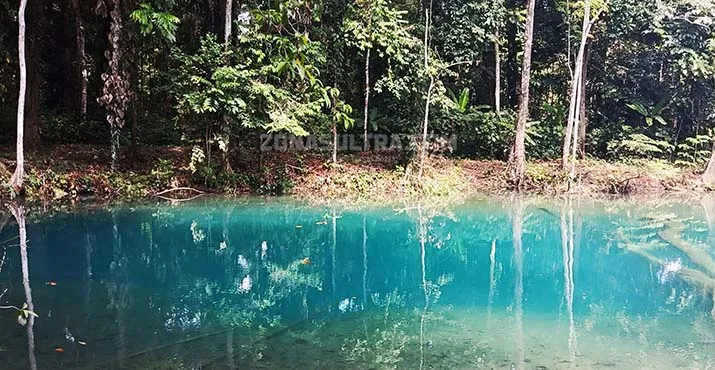 Fotuno Sangia di Muna, Pesona Wisata Mata Air Biru dan Cerita Buaya Putih