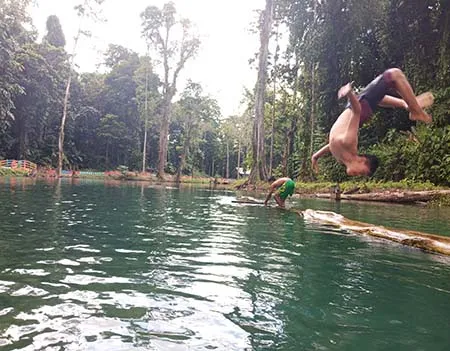Fotuno Sangia di Muna, Pesona Wisata Mata Air Biru dan Cerita Buaya Putih