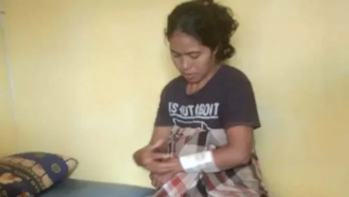 gigtitbuayamubar Sedang Mencuci di Sungai Tiworo, IRT di Mubar Digigit Buaya