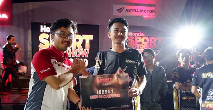 54 Unit Motor Terjual di Honda Sport Motoshow Kendari 2019