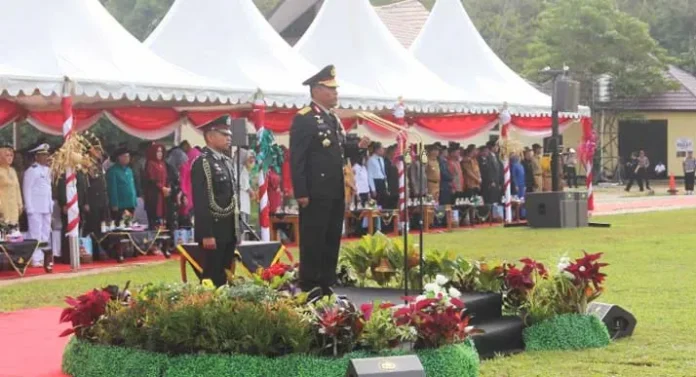 Polda Sultra Gelar Upacara dan Syukuran Hari Bhayangkara