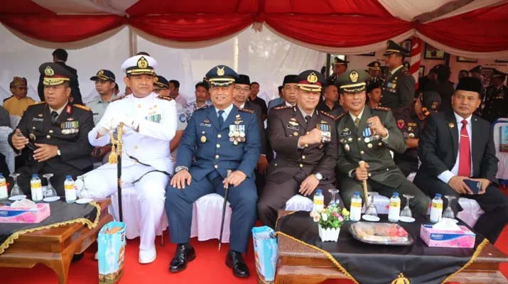 Polda Sultra Gelar Upacara dan Syukuran Hari Bhayangkara