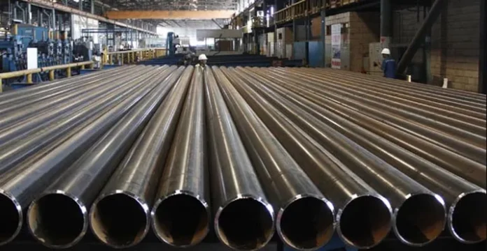 Ilustrasi Pabrik Baja