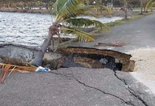Jalan Ambruk di Kawasan SOR Raha Segera Diperbaiki Jalan Ambruk di Kawasan SOR Raha Segera Diperbaiki