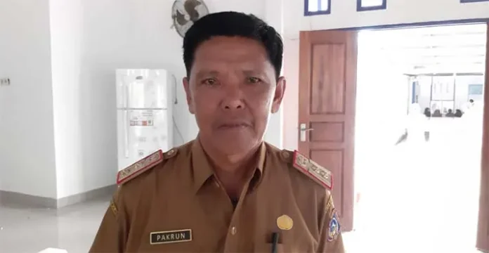 Kepala Dinas Tenaga Kerja dan Transmigrasi (Disnakertrans) Mubar Pakrun