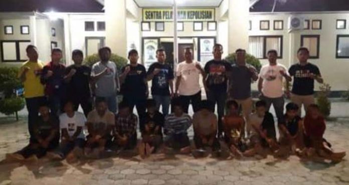 Polisi Kembali Amankan 11 Terduga Pelaku Tawuran Maut di Puuwatu