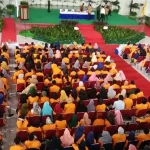 Pembekalan KKN, Rektor UHO : Jangan Lama-lama Tinggal di Desa Pembekalan KKN, Rektor UHO : Jangan Lama-lama Tinggal di Desa