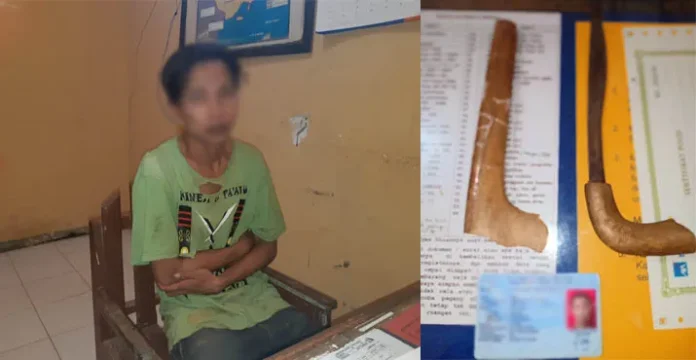 Mabuk dan Bawa Badik, Pria Konsel Ini Hadang Pengendara Motor