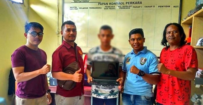 Polsek Asera Bekuk Pencuri Barang Elektronik