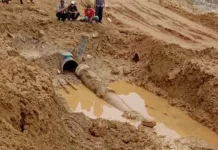 Pipa PDAM Kendari yang Rusak Segera Difungsikan Pipa PDAM Kendari yang Rusak Segera Difungsikan