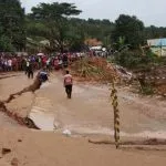 Imbas Jalan Amblas di Sampara, Pelayanan PDAM Kendari Terhenti Sementara Jalur Trans Sulawesi di Sampara Amblas, Akses Jalan Kendari-Kolaka Ditutup