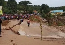 Jalur Trans Sulawesi di Sampara Amblas, Akses Jalan Kendari-Kolaka Ditutup Jalur Trans Sulawesi di Sampara Amblas, Akses Jalan Kendari-Kolaka Ditutup