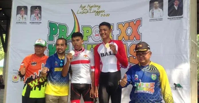 Atlet Sepeda Asal Kolut Juara 1 di Pra Pon Sumsel