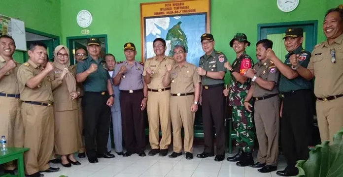 Tim Wasev Mabes TNI AD Tinjau Pelaksanaan TMMD di Butur