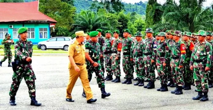 Kodim 1417/Kendari Kembali Bantu Korban Banjir Konut