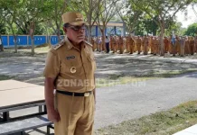 Wabup Mubar Ajak ASN Isi Kemerdekaan dengan Tingkatkan Kedisiplinan Wakil Bupati Kabupaten Muna Barat (Mubar), Sulawesi Tenggara (Sultra) Achmad Lamani