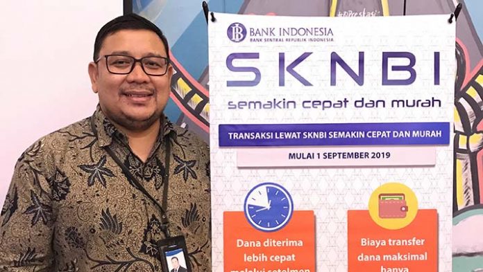 Kepala Tim Sistem Pembayaran dan Pengedaran Uang Rupiah Bank Indonesia (BI) Provinsi Sulawesi Tenggara (Sultra), Irfan Farulian