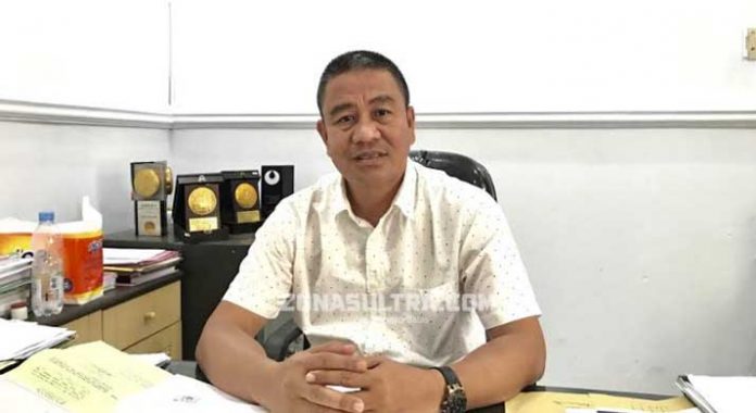 Kepala DLHK Kota Kendari Paminuddin Mane