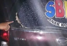 Mobil Mantan Ajudan Ibu Bupati Koltim Dirusak OTK