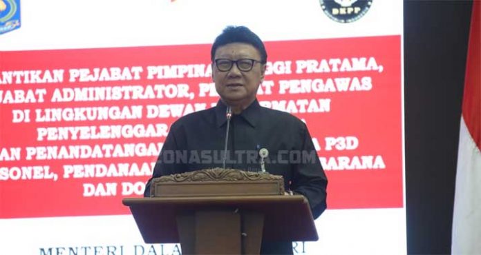 Menteri Dalam Negeri (Mendagri) Tjahjo Kumolo