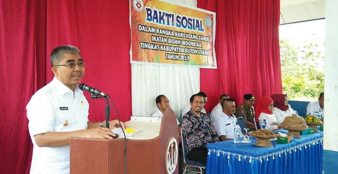 Bupati Butur Sebut Bidan Merupakan Profesi Mulia