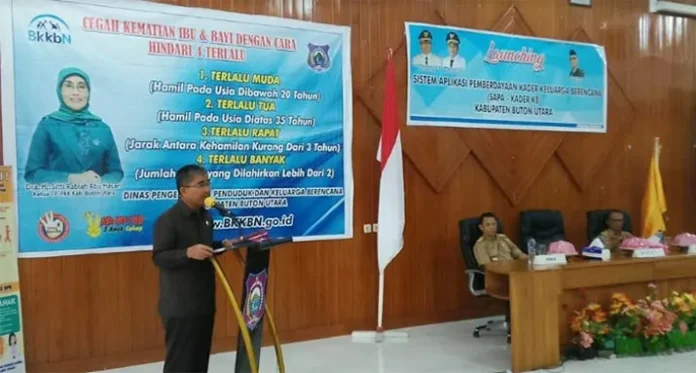 Bupati Butur Apresiasi Peluncuran Pemberdayaan Kader KB Berbasis Elektronik