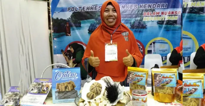 Poltekes Kendari Paparkan Inovasi Camilan Anti Malaria dan Stunting di Edu Health Fair