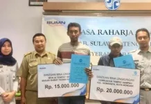 Jasa Raharja Sultra Salurkan Dana CSR Rp39,4 Juta Jasa Raharja Sultra Salurkan Dana CSR Rp39,4 Juta