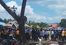 Gerak Jalan HUT RI, Barisan Dinas PU dan BPBD Koltim Nyaris ‘Adu Jotos’ Gerak Jalan HUT RI, Barisan Dinas PU dan BPBD Koltim Nyaris 'Adu Jotos'