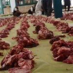 Hotel Swissbell Kendari Bagikan 130 Paket Kurban ke Warga Daging Kurban