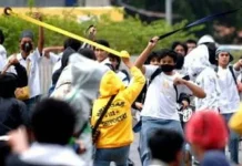 Salah Paham, Dua Kelompok Siswa di Muna Bentrok Tawuran antar pelajar