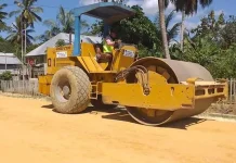 Pembangunan Jalan Lingkar Laworo Masuk Tahap Penghamparan LPA Kelas B Pembangunan Jalan Lingkar Laworo Masuk Tahap Penghamparan LPA Kelas B