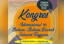 Kongres Internasional Bahasa Daerah Bakal Digelar di Kendari Kongres Internasional Bahasa Daerah