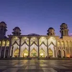 Sapi Kurban Jokowi dan Ali Mazi Dipotong di Masjid Agung Kendari Masjid Raya Al-Kautsar Kendari, Masjid Agung kendari