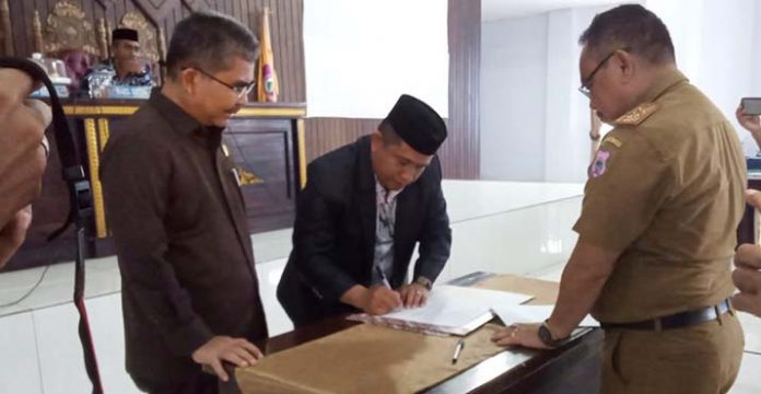 Pemda dan DPRD Butur Sepakati KUA-PPAS Perubahan APBD 2019