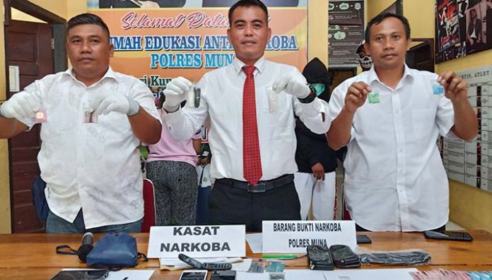 Edarkan Narkoba, Seorang Pelajar SMP di Muna Dibekuk Polisi