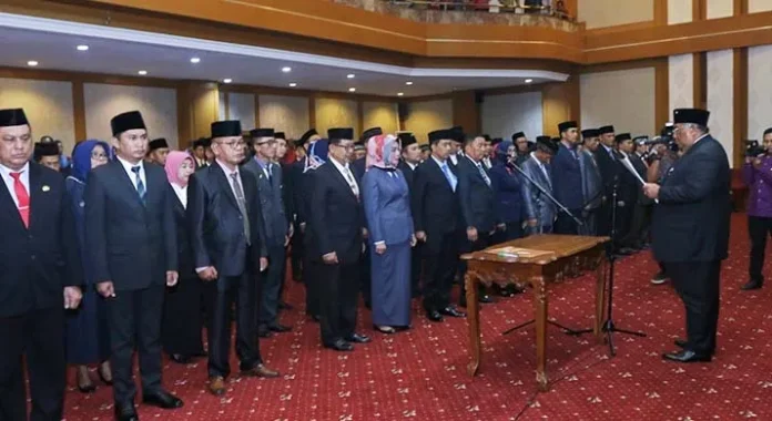 Rombak Kabinet Kerja, 12 Plt Karo dan Kadis Dilantik