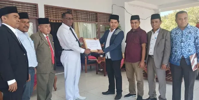 KPU Buteng Serahkan Dokumen Caleg Terpilih kepada Pemda