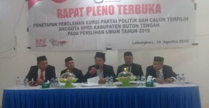 KPU Buteng Tetapkan Caleg Terpilih, PDIP Unggul, Disusul PAN dan Nasdem