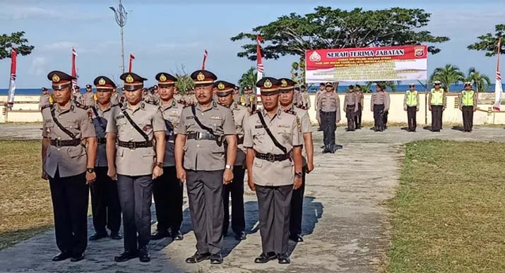 Empat Perwira Polres Kolut Resmi Berganti