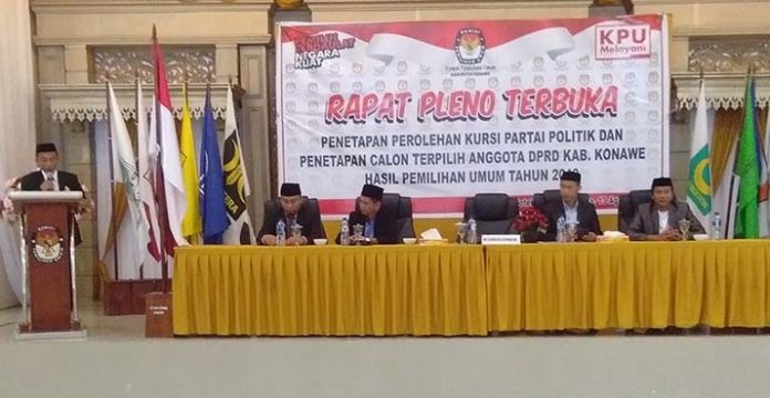 19 Petahana di DPRD Konawe Gagal, 11 Orang Bertahan