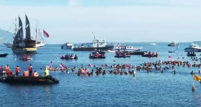 Kolaborasi Pertamina-WASI Sukses Pecahkan Rekor Dunia Selam