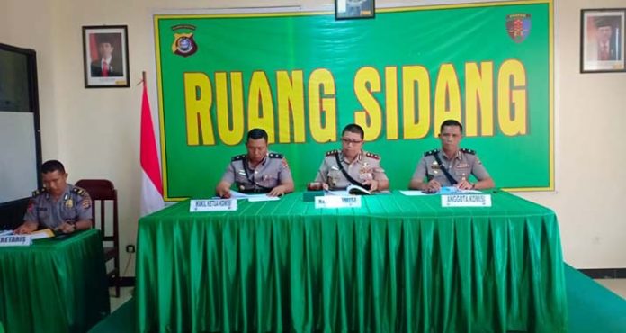 Oknum Polisi di Polda Sultra Dipecat Secara Tidak Hormat